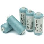 Нитки швейные бытовые Bestex 40/2, 365 м (400 ярд) / 10 кат., 361 небесно-бирюзовый