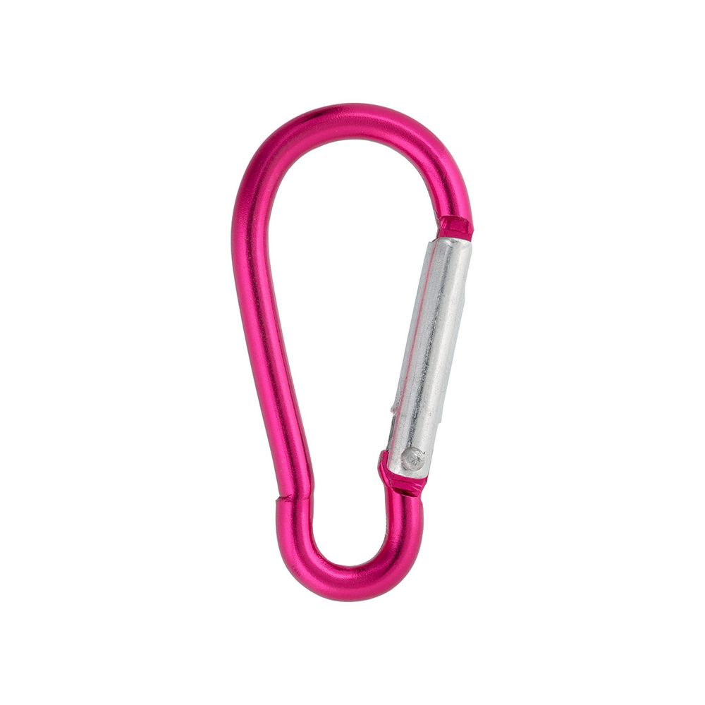 Карабин металл 15.0 мм (46х22 мм), 10 шт, 11 розовый, Gamma GH 120/18/10