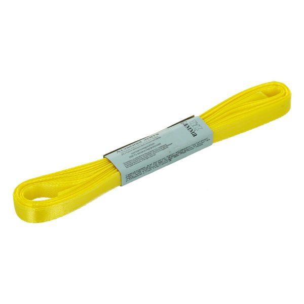 Лента атласная 1-сторонняя 6.0 мм / 10 шт по 5.4 метра, №508N(12-0645) ярко-желтый, Gamma AL-6P