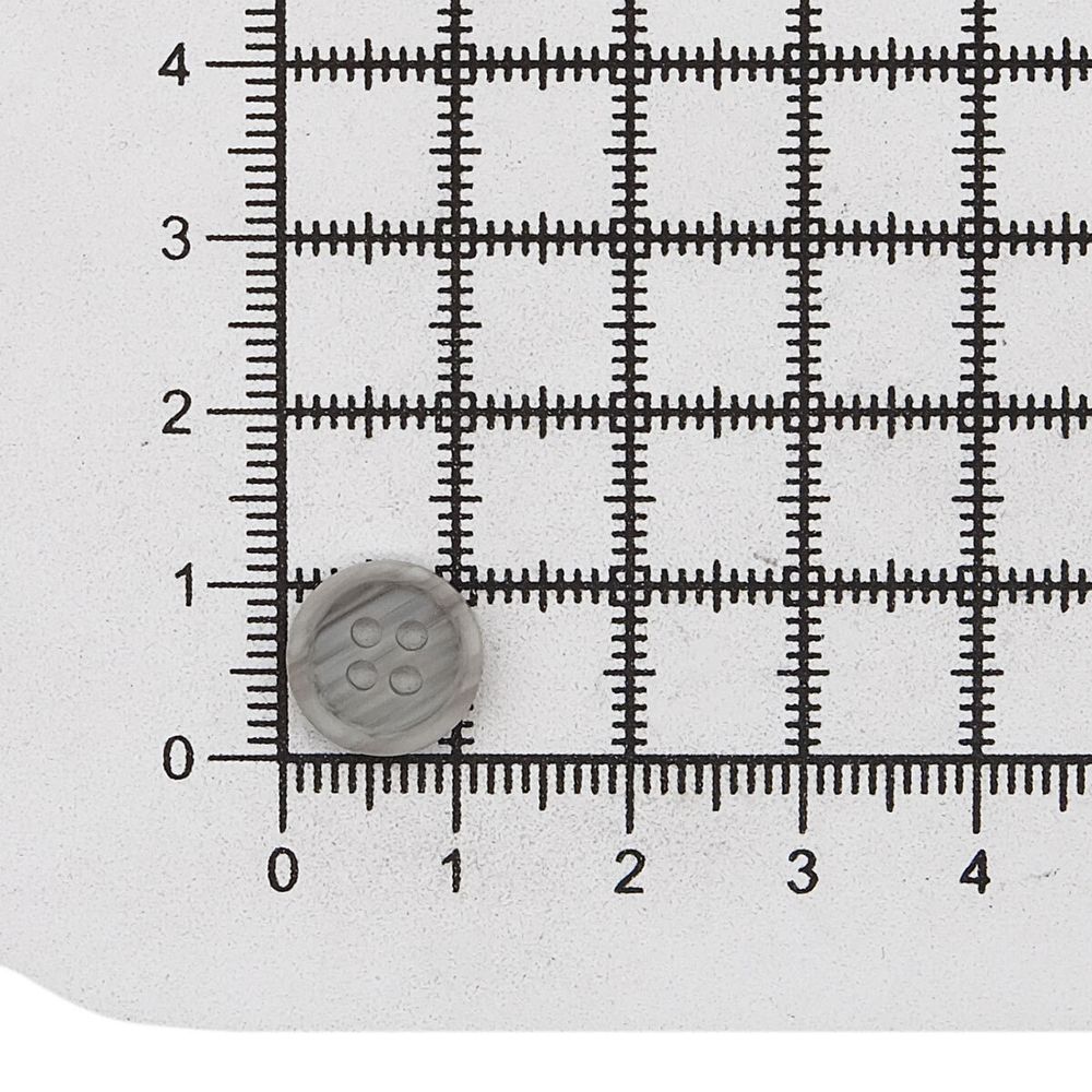 Пуговицы 4 прокола 18L (11мм), (col.04 серый) CN2732, 144 шт