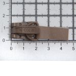 Крючок шубный PQ 45 мм, бежевый, PQ5206, 5 шт