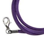 Шнур с замком замшевый, 2мм, 45см. Astra&Craft (6071 фиолетовый), 65237
