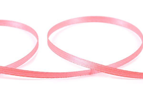 Лента атласная 2-сторонняя 3.0 мм / 91.4±2 метра, 005 розовый, Gamma AL-3P