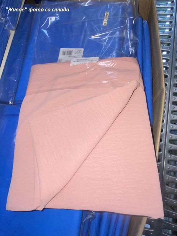 Лен Манго 160 г/м², 150 см / 3 метра, TBY.Mg.06.3, цв.св.розовый