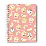 Тетрадь ученическая общая, A5 48 л. на гребне 60 г/м², белизна 90 %, 8 шт, клетка, 01169 МИКС - У меня есть сквиш, Светоч Т104