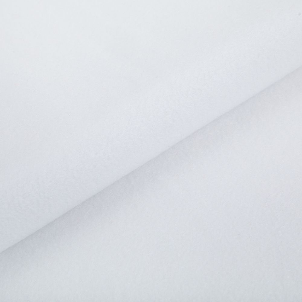 Флис 2-сторонний 160 см / 10 метров, белый/white, Gamma FG-005