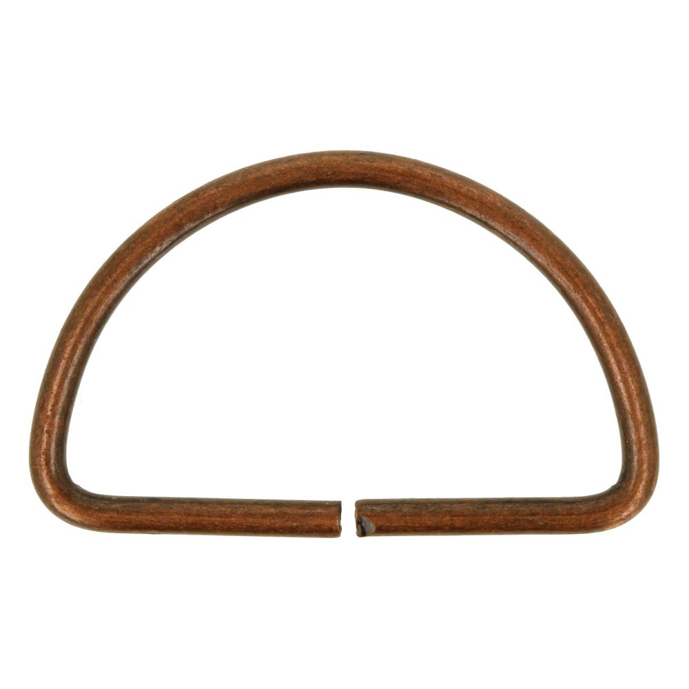 Полукольцо металл 40 мм, 100 шт,±5 шт, под медь, Gamma