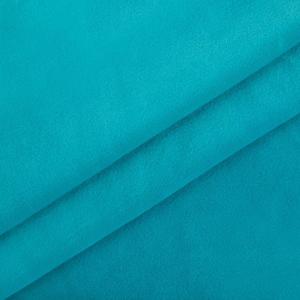 Микровелюр 160х150 см, 175 бирюзовый, Gamma MCV