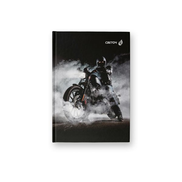 Бизнес-блокнот, глянцевая ламинация, ББ244 A6 64 л. 4 шт клетка, Супергерой 01663, Светоч