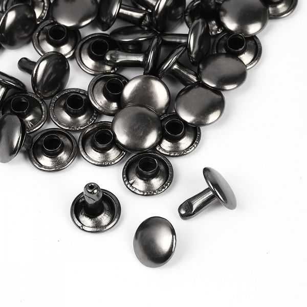 Хольнитены двухсторонние сталь 9х9 мм, №33, TBY.5209 цв. черный никель уп. 1000 шт, TBY