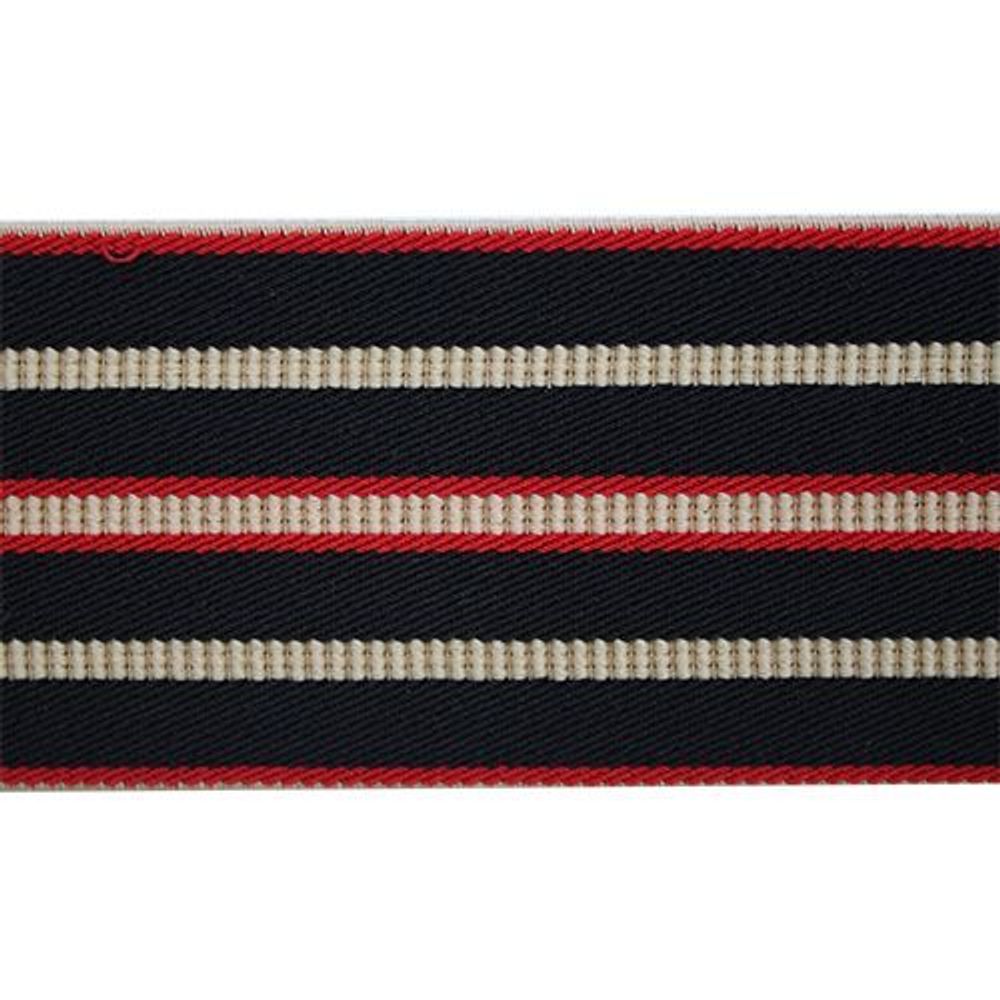 Резинка тканая 60.0 мм / 10 метров, черный, РР-108 20325