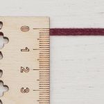 Лента атласная 2-сторонняя 3.0 мм / 100±2 метров, (030 т. бордовый), Globus