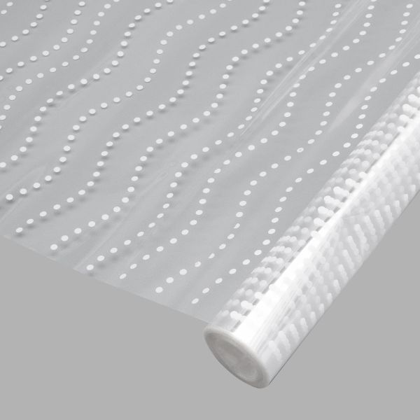 Пленка Точка волна белая 200 г, 70 см / 7.7±5% метра