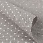 Канва Zweigart Belfast 32 ct, 140 см, 10 метров, К32, 7349 серый в горошек