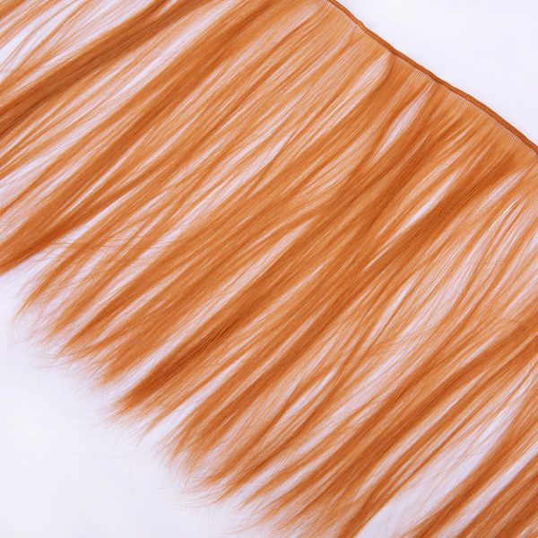 Трессы для кукол 25 см, 100 см, 34 г, 18 золотисто-медный, HobbyBe HAR-3