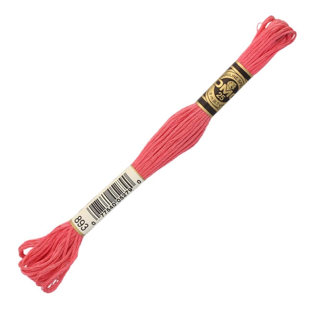 Мулине DMC 117 (893), 12 мотков по 8 метров