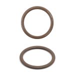 Кольца для бюстгальтера металл ⌀15.0 мм, 20 шт, C072 шиншилла, ГВ800