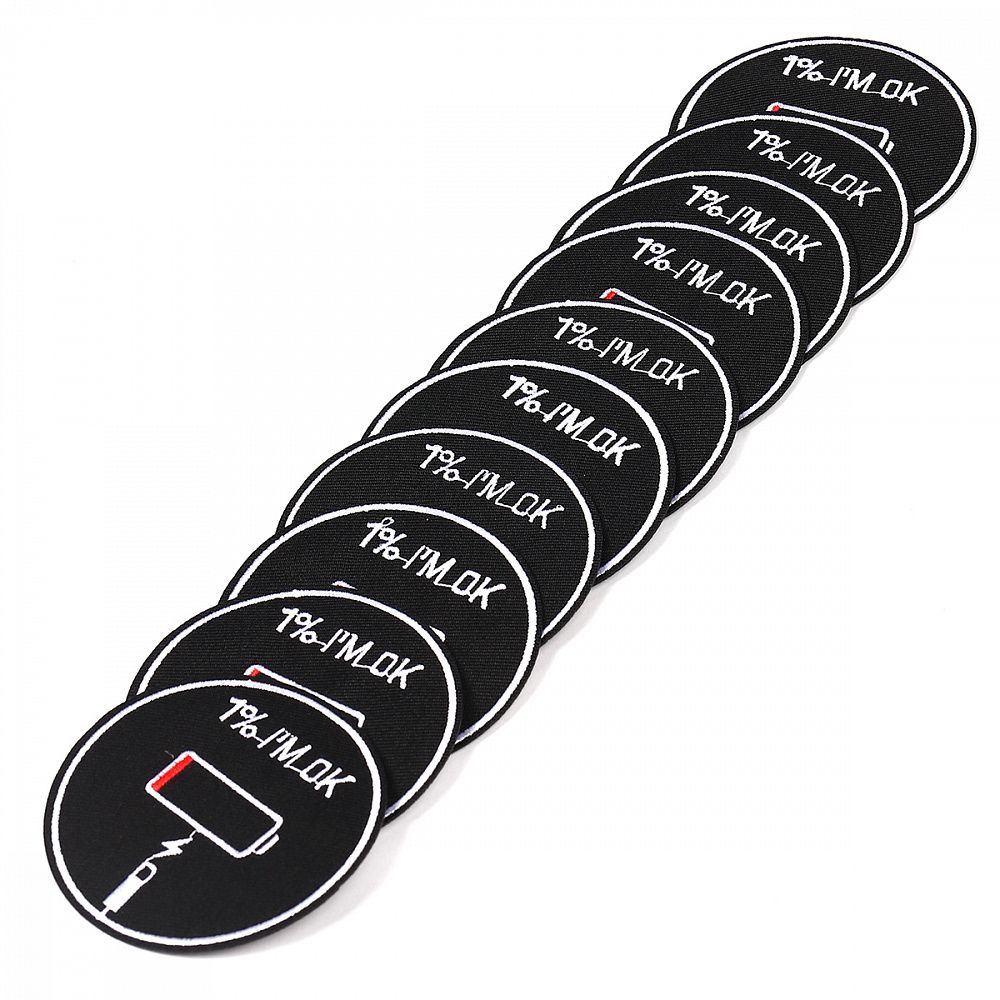 Термоаппликация 7.1 см, TBY.2434, уп.10 шт