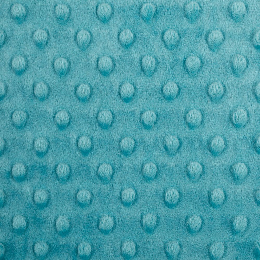 Плюш (ткань) Peppy 02 PEVD 309 г/м², 48х48 см, 25 сине-зеленый