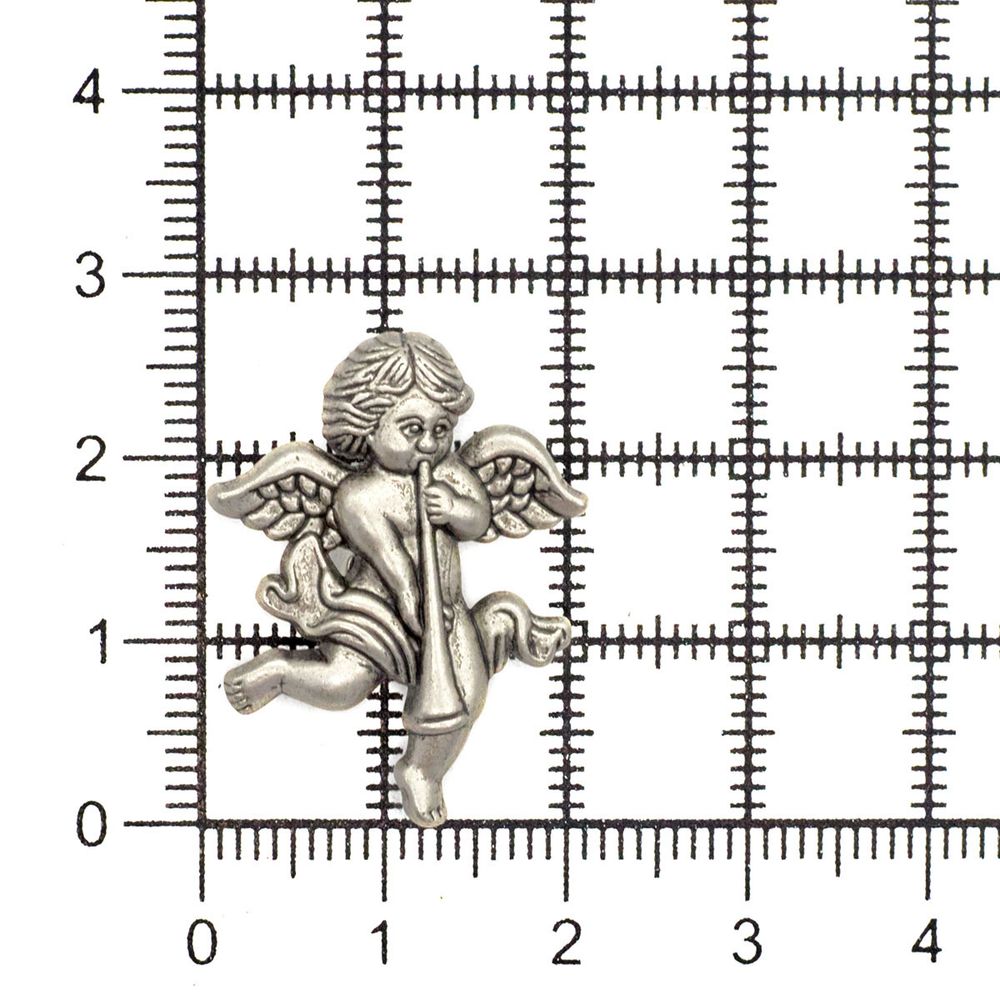 Пуговицы на ножке Ангел, 26 мм (MAS), 36 шт, S090207