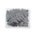 Пуговицы на ножке под камень из смолы 11мм (авантюрин), 100 шт