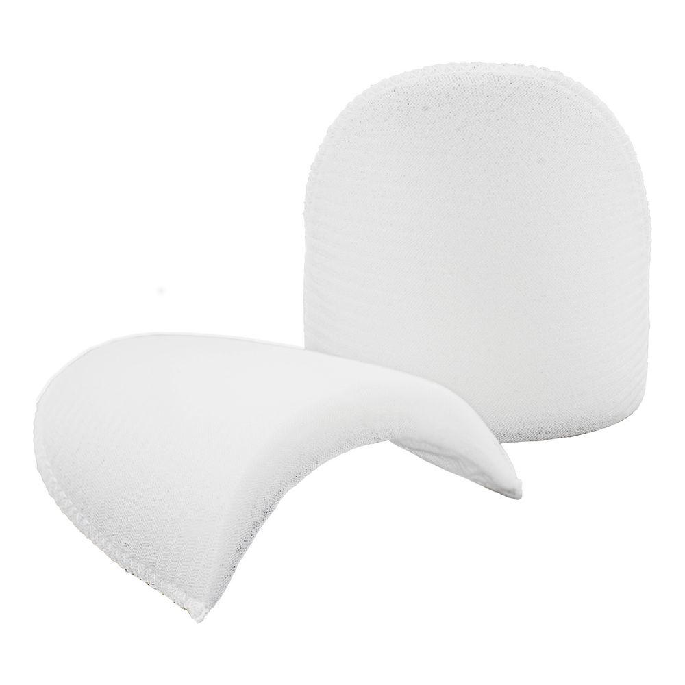 Плечевые накладки (подплечники) втачные 120х170х18 мм, белый, 50 пар