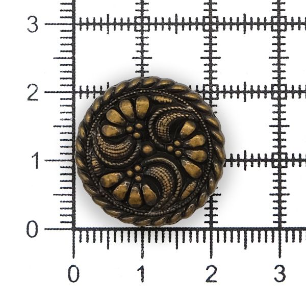 Пуговицы на ножке 21 мм (AB), 36 шт, S090233