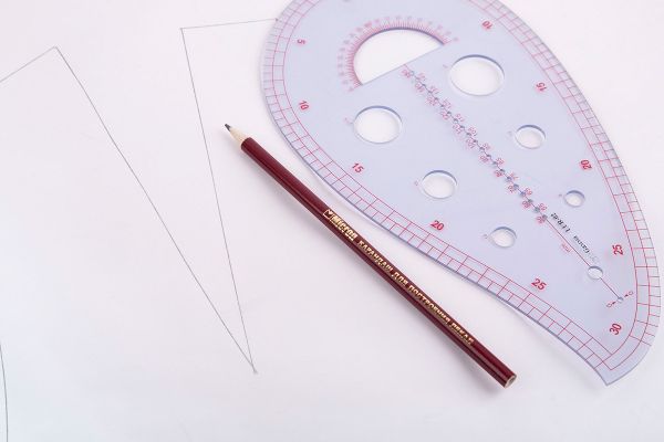 Карандаш для кроя, 2 шт, белый, графитовый, Micron CEL-01