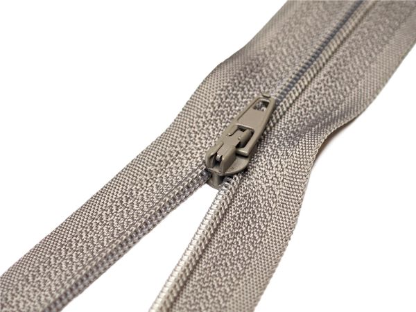 Молния спираль (витая) (цв.SBS) брючная Т3 (3 мм) 1 зам., н/раз., 20 см, автомат, S-323 т.бежевый, 5000 шт