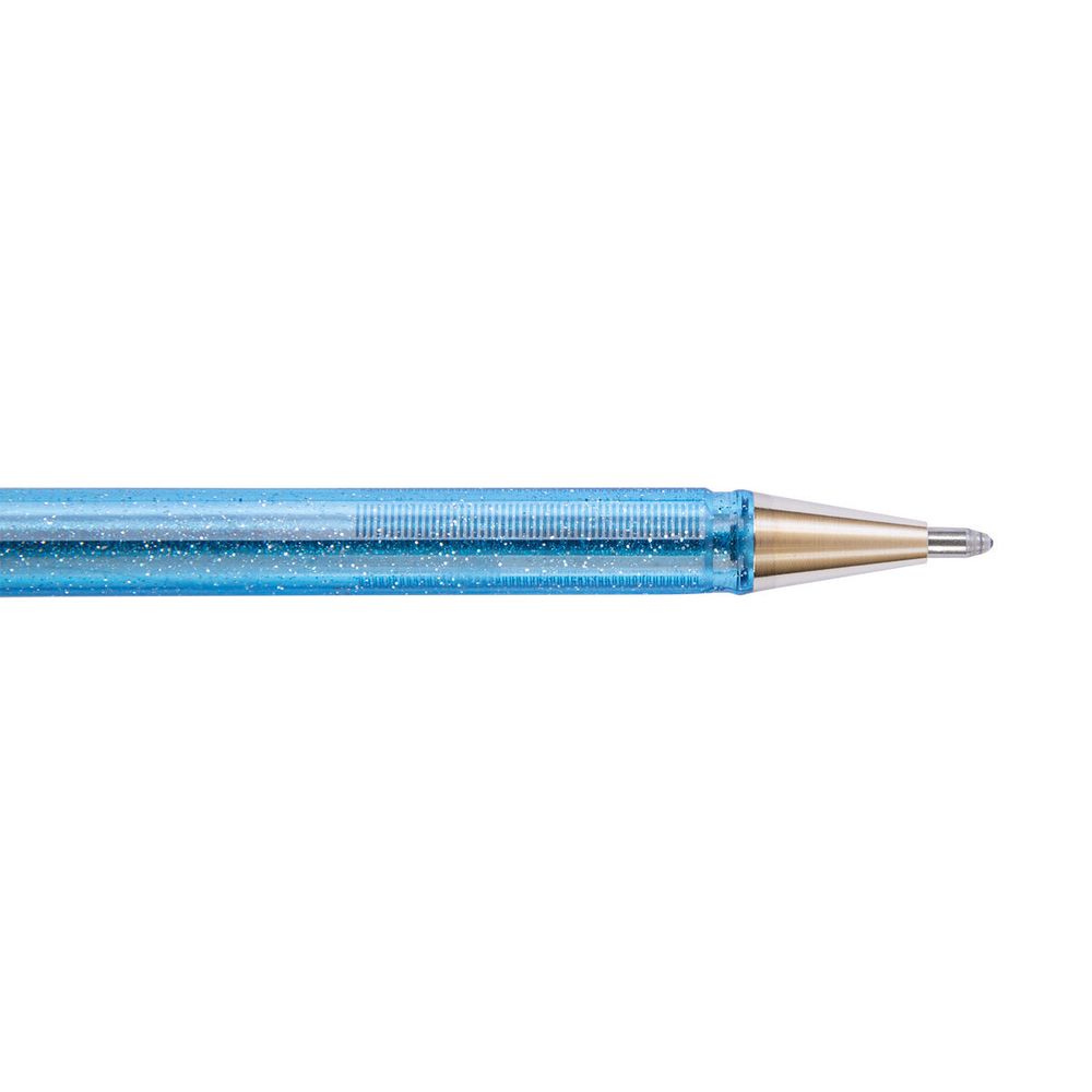 Ручка гелевая Pentel Hybrid Dual Metallic, 1 мм, K110-DMNX сине-серый, металлик синий, серебро