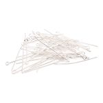 Штифты с петлей 35мм, 50±5 шт, Astra&Craft (серебро), SH-35