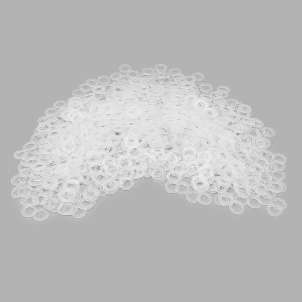 Кольцо уплотнительное пластик под люверс ⌀5 мм, 1000 шт