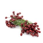 Тычинки для искусственных цветов 0,5х6см (бордовый)