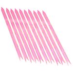 Бант бабочка 1,7х34см, 10 шт в упак, розовый золотая полоса, 10 шт