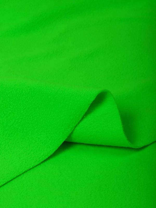 Флис 2-сторонний 190 г/м², 150 см / 10 метров, N-TBY-0059-333, цв.F333 неон зеленый