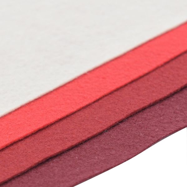 Фетр листовой мягкий 1.0 мм, 20х30см, 4 шт, Astra&Craft, 12