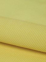 Футер 2-нитка петля поликоттон стрейч 220 г/м², 160 см / 3 метра, ФУТ2Х.TBY.ХЛ-ПЭ.S802.3, цв.S802 желтый
