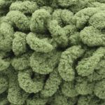 Пряжа Alize (Ализе) Puffy / уп.5 мот. по 100 г, 9м, 485 зеленая черепаха A