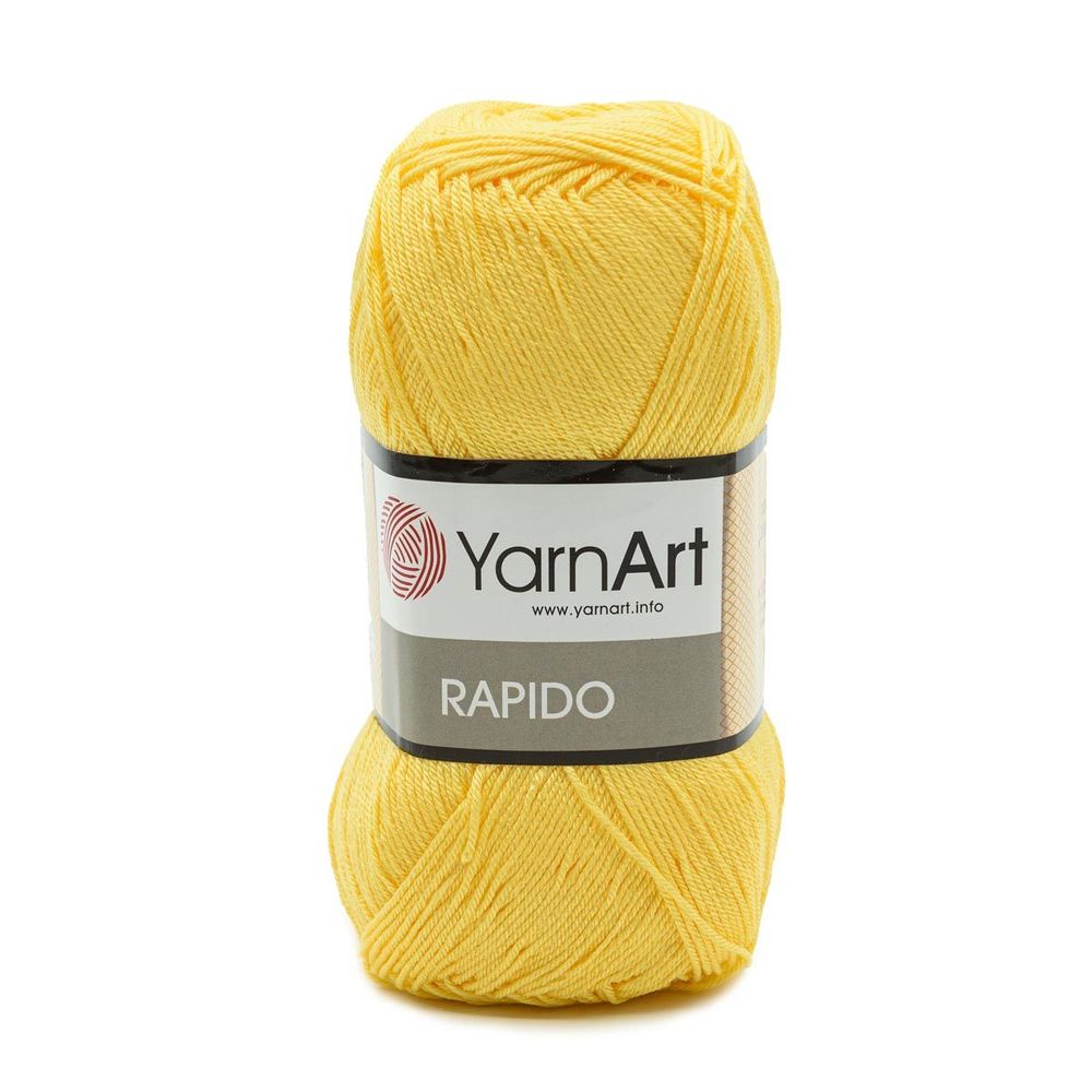 Пряжа YarnArt (ЯрнАрт) Rapido, 5х100г, 350м, цв. 690 желтый