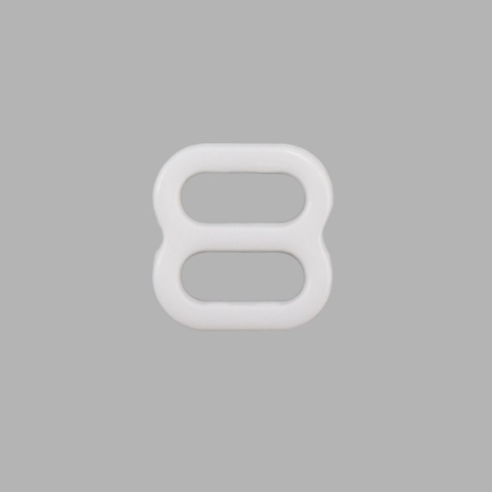 Рамки-регуляторы для бюстгальтера пластик 6.0 мм, 001 белый, SF-0A-1, Arta, 50 шт