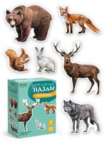 Пазлы для малышей Животные леса 22 элемент, Фрея PZL-BК-010