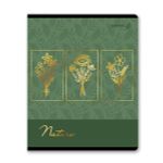 Тетрадь ученическая общая, тиснение золотой фольгой, A5 48 л. на скобе 65 г/м², белизна 100% 10 шт клетка, 01514 Золотые моменты, Светоч Т199