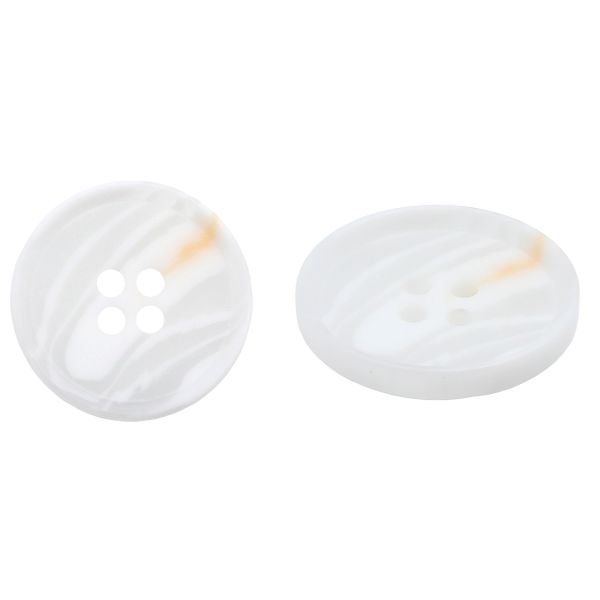 Пуговицы 4 прокола 36L=23 мм, col. D белый, 36 шт, CN2833