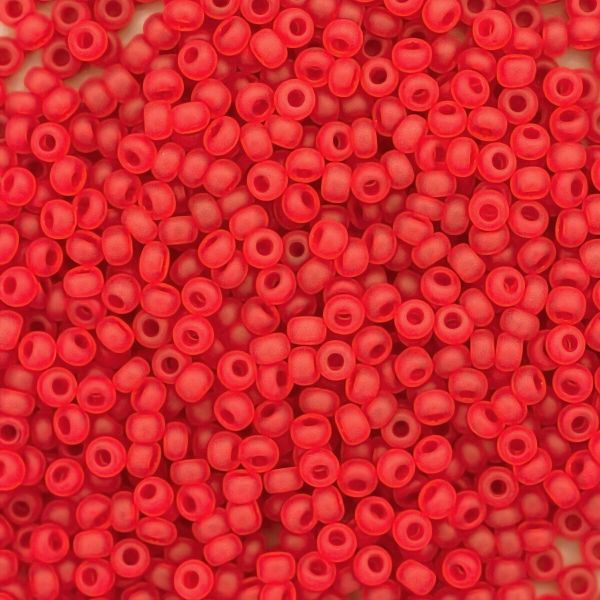 Бисер Preciosa прозрачный матовый 10/0 (2.3 мм), круг.отв., 50г, (90070)