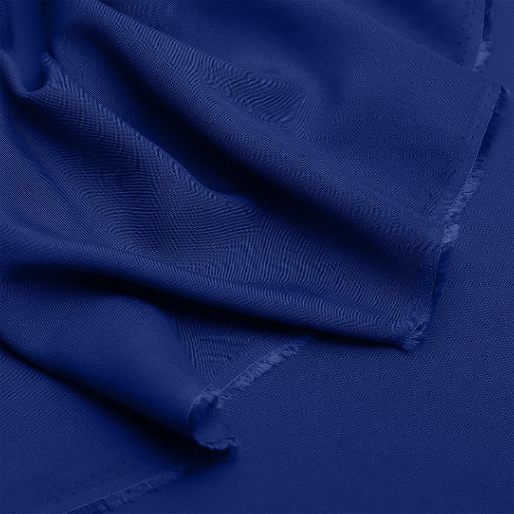 Штапель 110 г/м², 145 см / 2 метра, TBY-Vi-30-43.2, цв.43 яр.синий