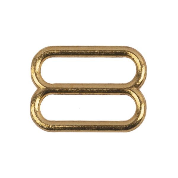 Рамки-регуляторы для бюстгальтера металл 10.0 мм, 50 шт, золото, Blitz RPF-10