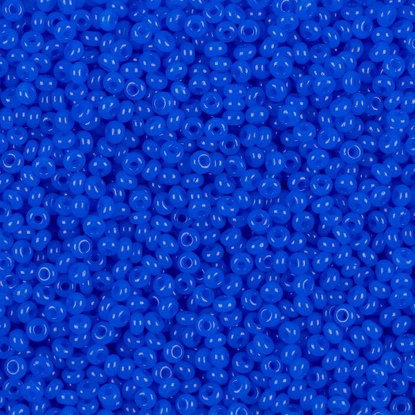 Бисер Preciosa 9/0 (2.7 мм), 50 г, 32010 голубой, 311-19001