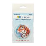 Игольница магнитная 5.6 см, №08 Тигр, Gamma BEM