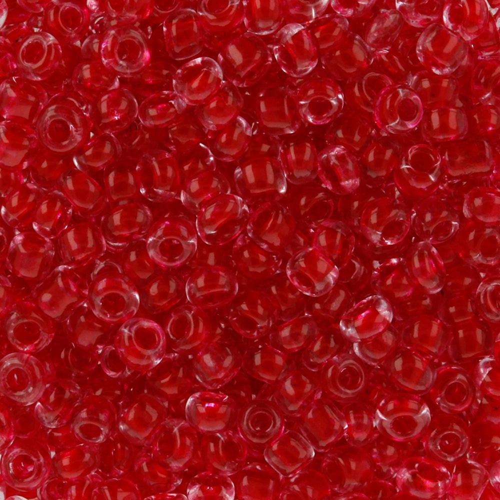 Бисер Zlatka 11/0 (2.1 мм), 100 г (10х10 г), №0132B красный, GR