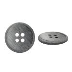 Пуговицы 4 прокола мужская костюмные 391387/4 32 (3903 серый мат.), 50 шт